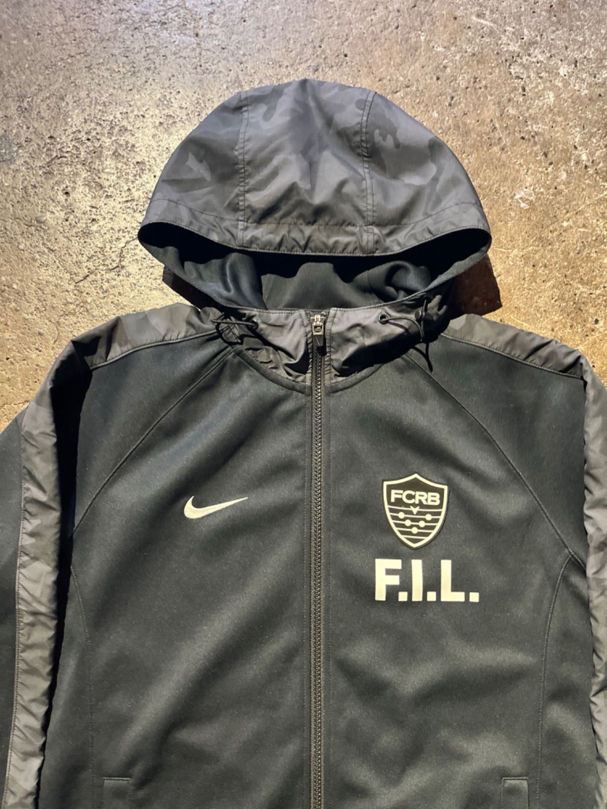 F.C.R.B × FRAGMENT × F.I.L × visvim × NIKE エフシーアールビー × フラグメント × フィル × ヴィズヴィム × ナイキ 藤原ヒロシ トラックジャケット 335130-010 S