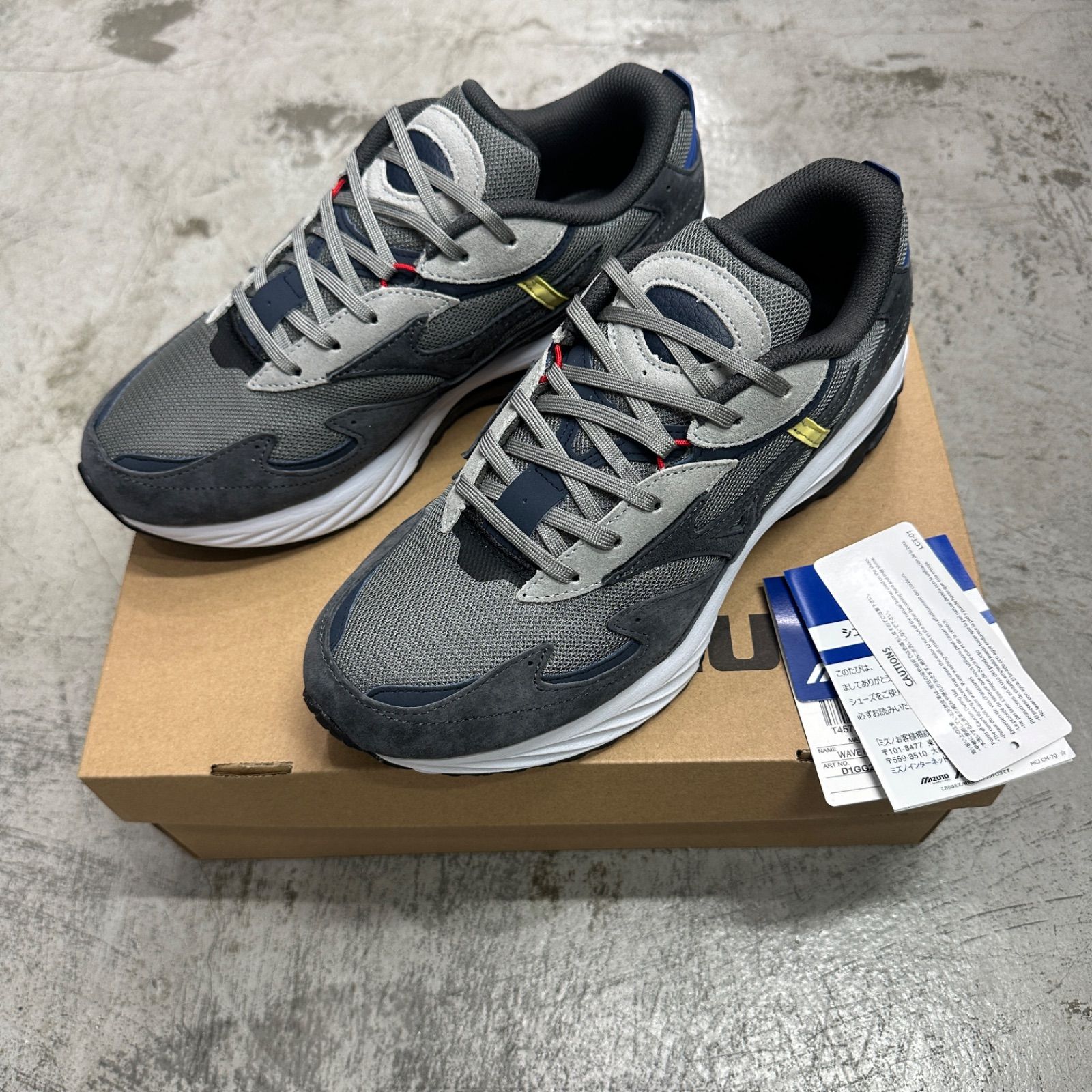 参考上代30800円 未使用品 Graphpaper × MIZUNO WAVE RIDER β ウェーブ 