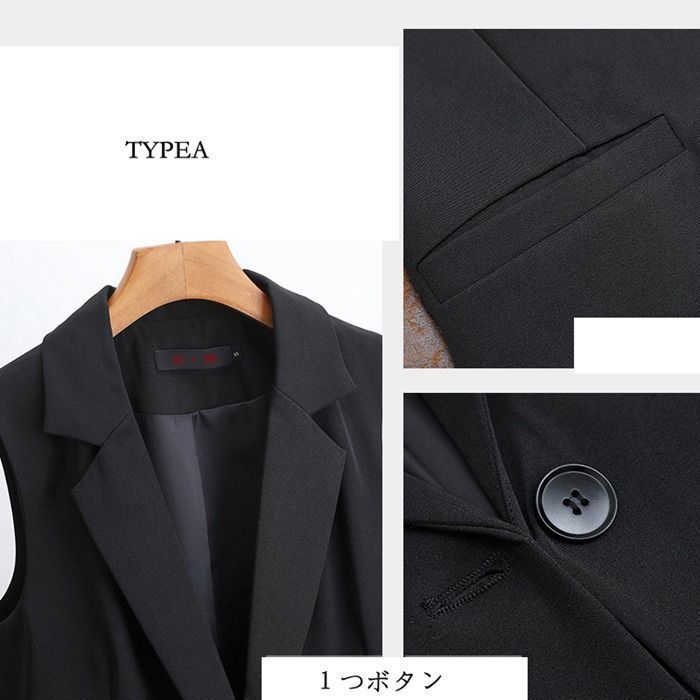 極美品◼️CFCL ロングベスト　ジレ　ブラック　サイズ1 完売 極美品◼️CFCL ロングベスト ジレ ブラック サイズ1 完売