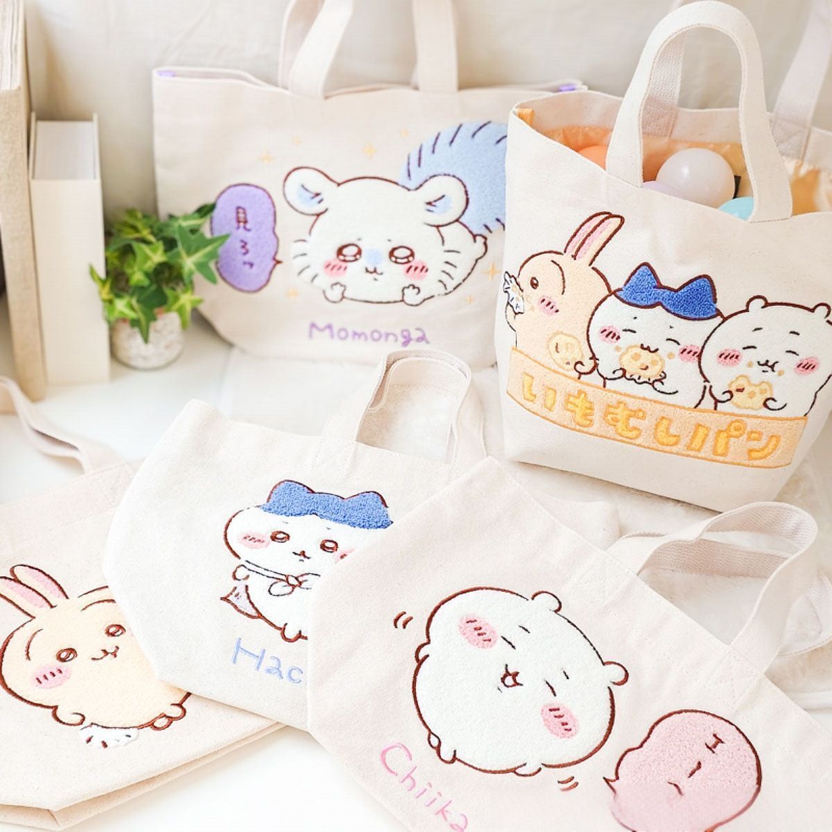 初売り 福袋 ちいかわ キャンバス chiikawaトートバッグ うさぎ 可愛い その他