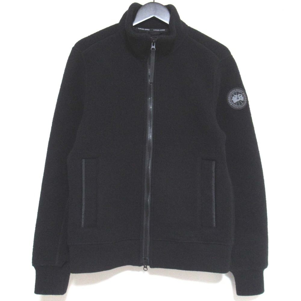 美品 CANADA GOOSE カナダグース ブラックレーベル ローソン ジャケット カインド フリースジャケット 7049MB SP 180/92Y ブラック メンズ 古着 中古 USED