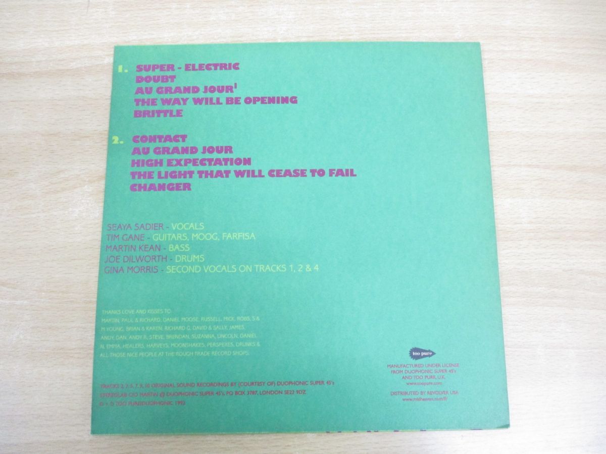 ▲01)【同梱不可】Stereolab/Switched On/ステレオラブ/LPレコード/US盤/米盤/ロック/PURE L 78LP/A △01)【同梱不可】Stereolab/Switched On/ステレオラブ/LP