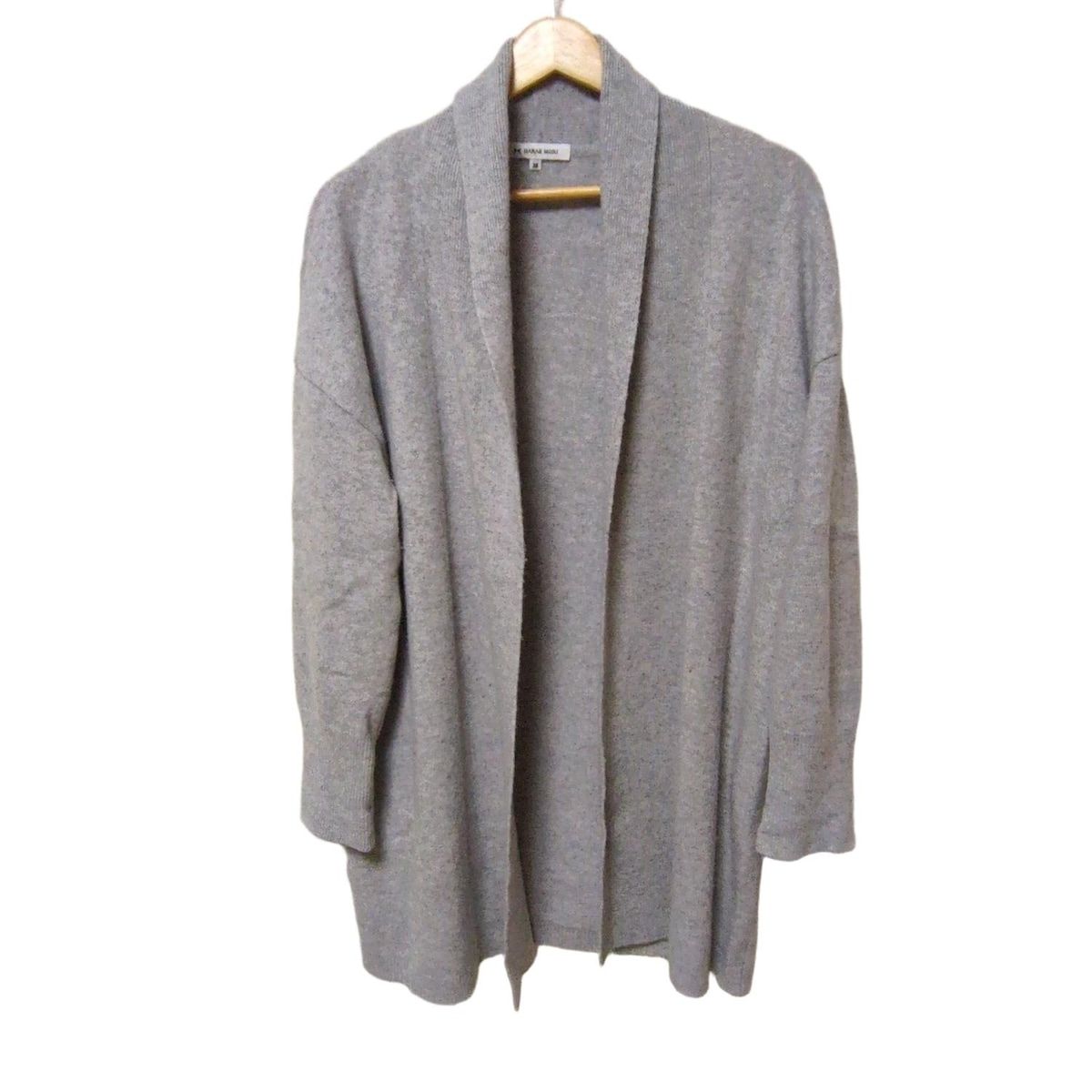 HANAE MORI ハナエモリ カーディガン サイズ38 M レディース - ライトグレー 長袖|カシミヤ