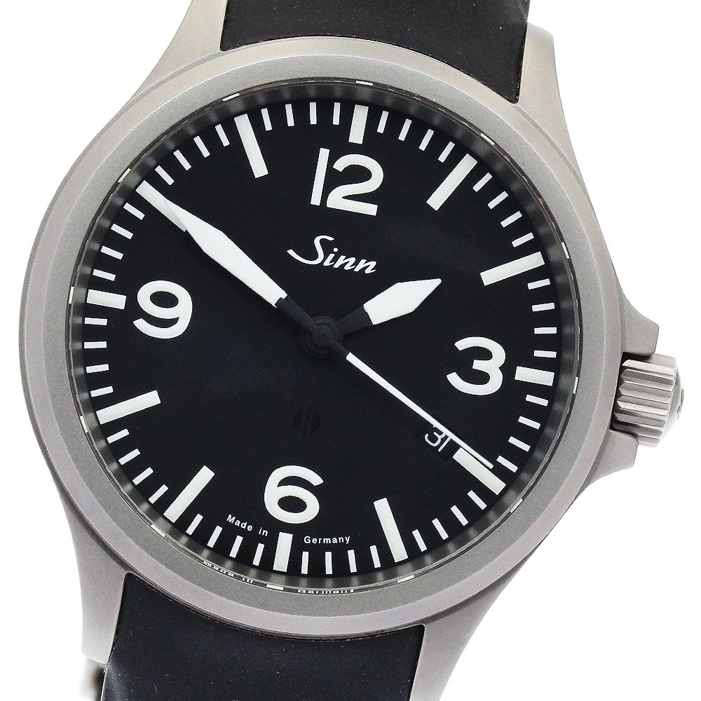 ジン Sinn 856.B フリーガー デイト 自動巻き メンズ美品保証書付き_ 