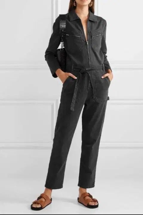 34 IRO IRO イロ FLORIES 19W デニム オールインワン オーバーオール