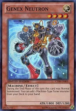 遊戯王 中古】遊戯王 CT09-EN005[SR]：Genex Neutron/ジェネクス
