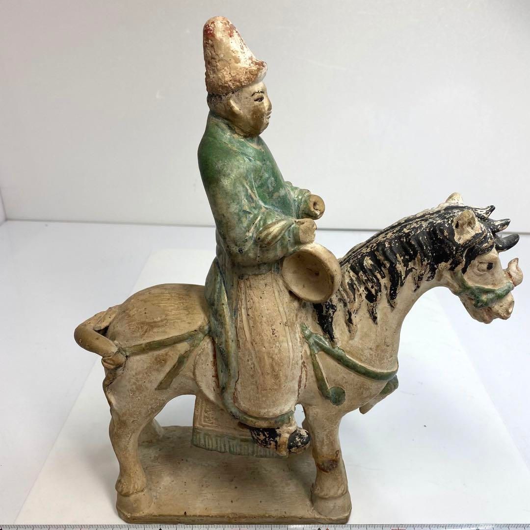 中国三彩 騎士