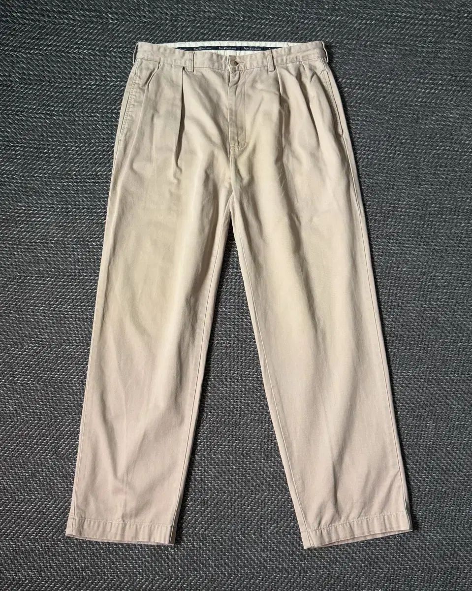 33 90s ポロ Ralph Lauren ラルフローレン アンドリュー 2 つのプリーツ チノ パンツ