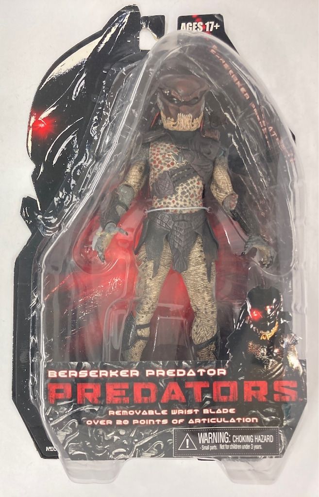 NECA ACTION FIGURE SERIES 1 BERSERKER PREDATOR | マスク有 7インチ