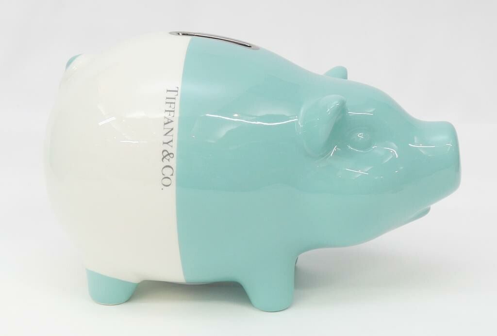 ティファニー TIFFANY&Co. ピギーバンク 貯金箱 置物