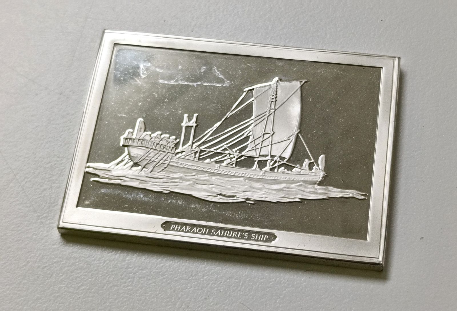 フランクリン ミント社シリーズ 世界の船 メダル インゴット 銀製品