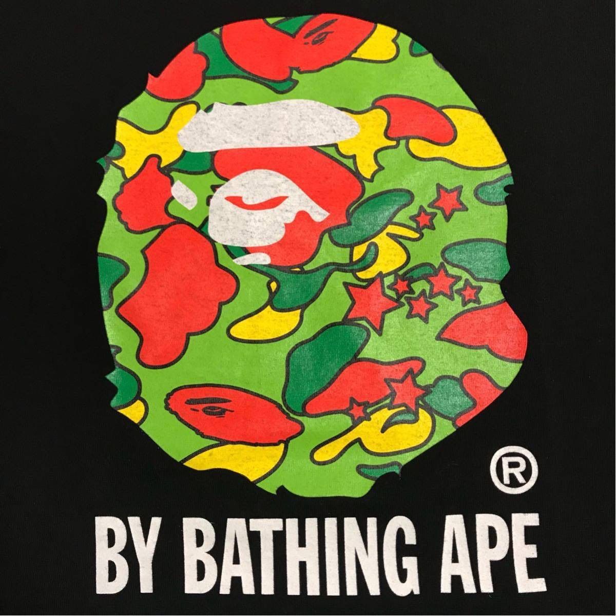 BAPE big head Tシャツ サイケカモ 000000000505 - メルカリ