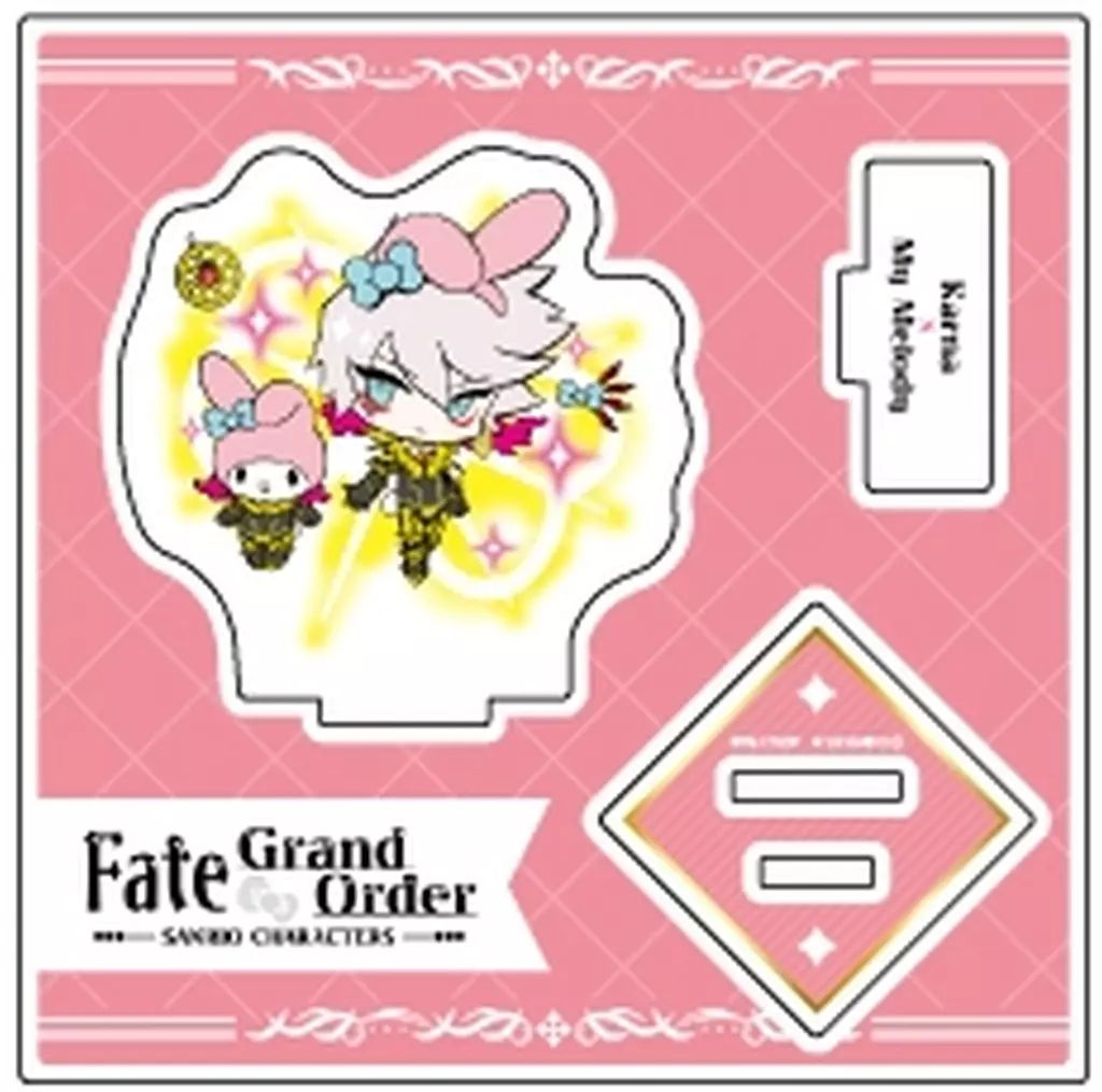 中古】アクリルスタンド・アクリルパネル 04.カルナ×マイメロディ(描き 