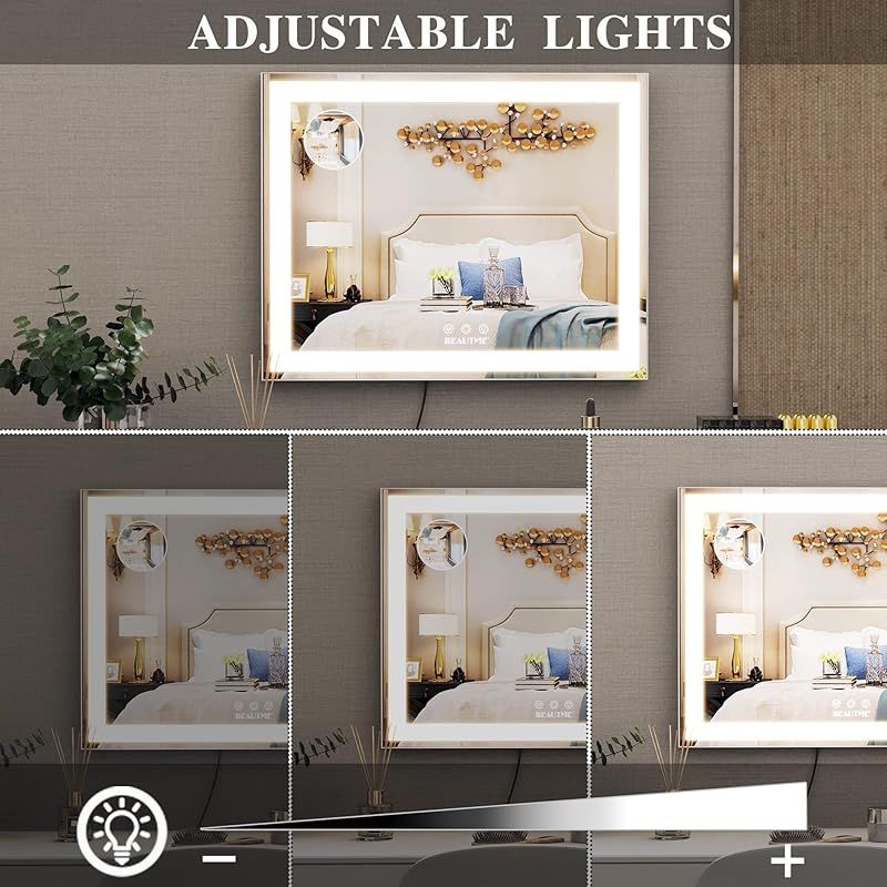 明るさ調節 銀色