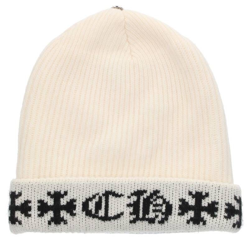 クロムハーツ BIG DADDY BEANIE ビックダディカシミアビーニー メンズ