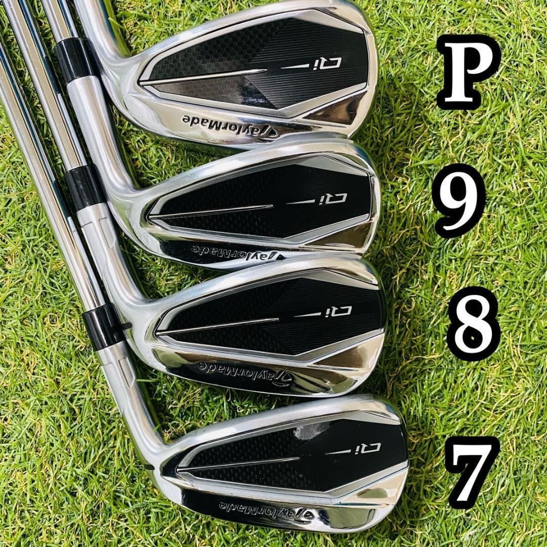 【美品】大人気モデル テーラーメイド Qi メンズアイアンセット 7本 S 美品】大人気モデル テーラーメイド Qi メンズアイアンセット 7本 S