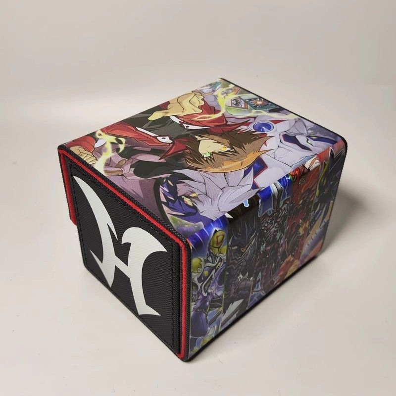 デッキケース 遊城十代 GX ヒーロー 遊戯王 レザー カードケース