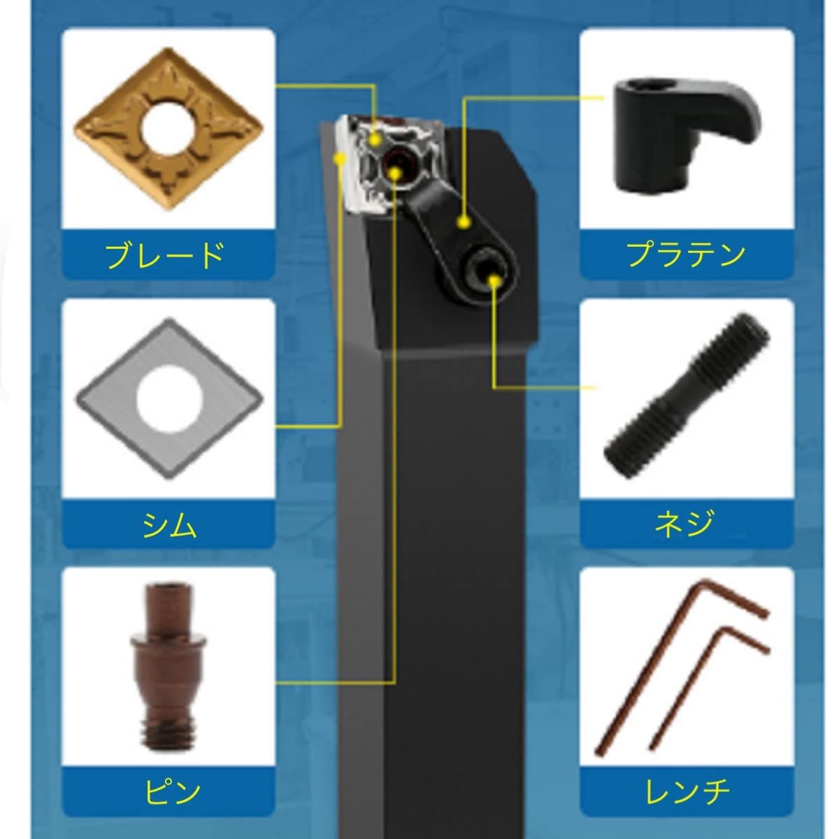 Zeros'7 スローアウェイバイト 切込み 角 95° 旋盤 ドリル 刃 Zeros'7 スローアウェイバイト 切込み 角 95° 旋盤 ドリル 刃