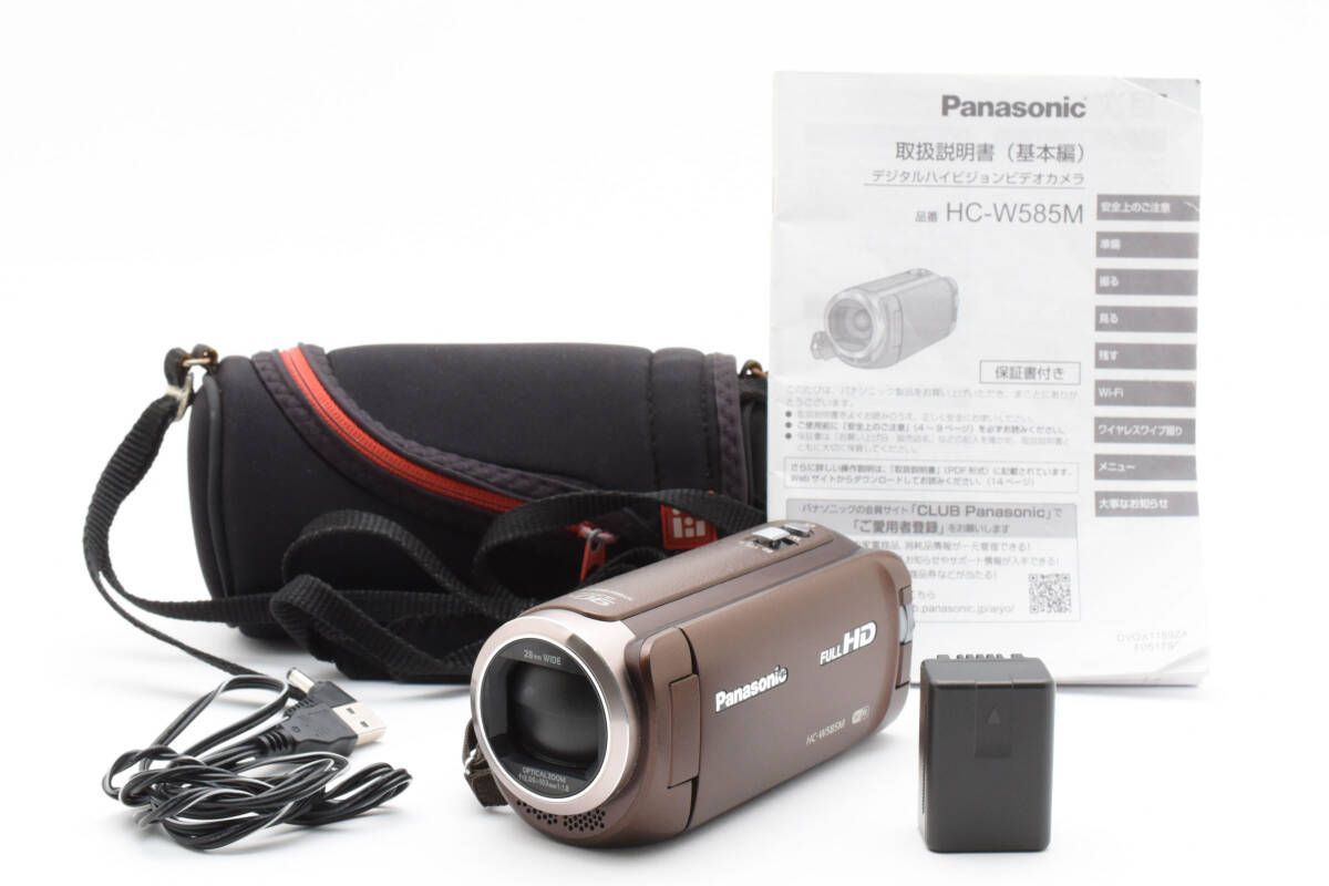 Panasonic パナソニック HC-V360MS-K ブラック 動作OK 1週間保証 Panasonic パナソニック HC-V360MS-K ブラック 動作OK 1週間保証