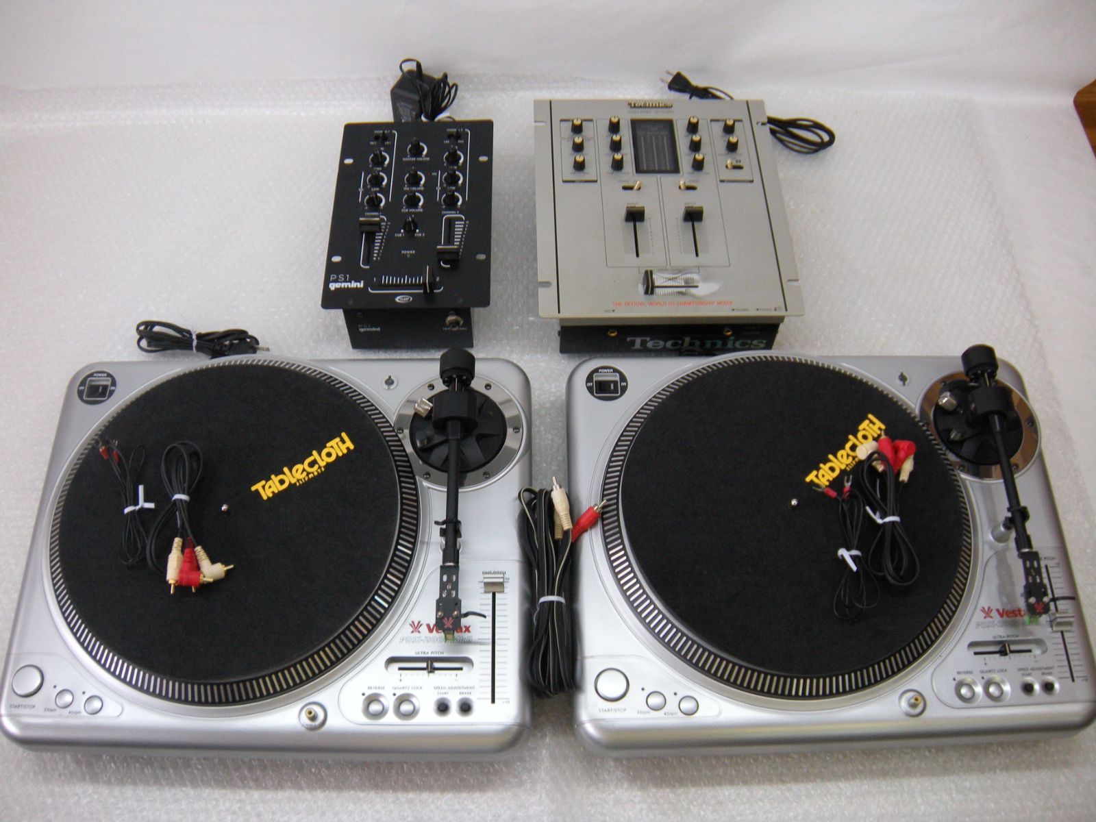 最も完璧な PDX-2000 【激レア品】VESTAX MK 2台＋ミキサー1台セット