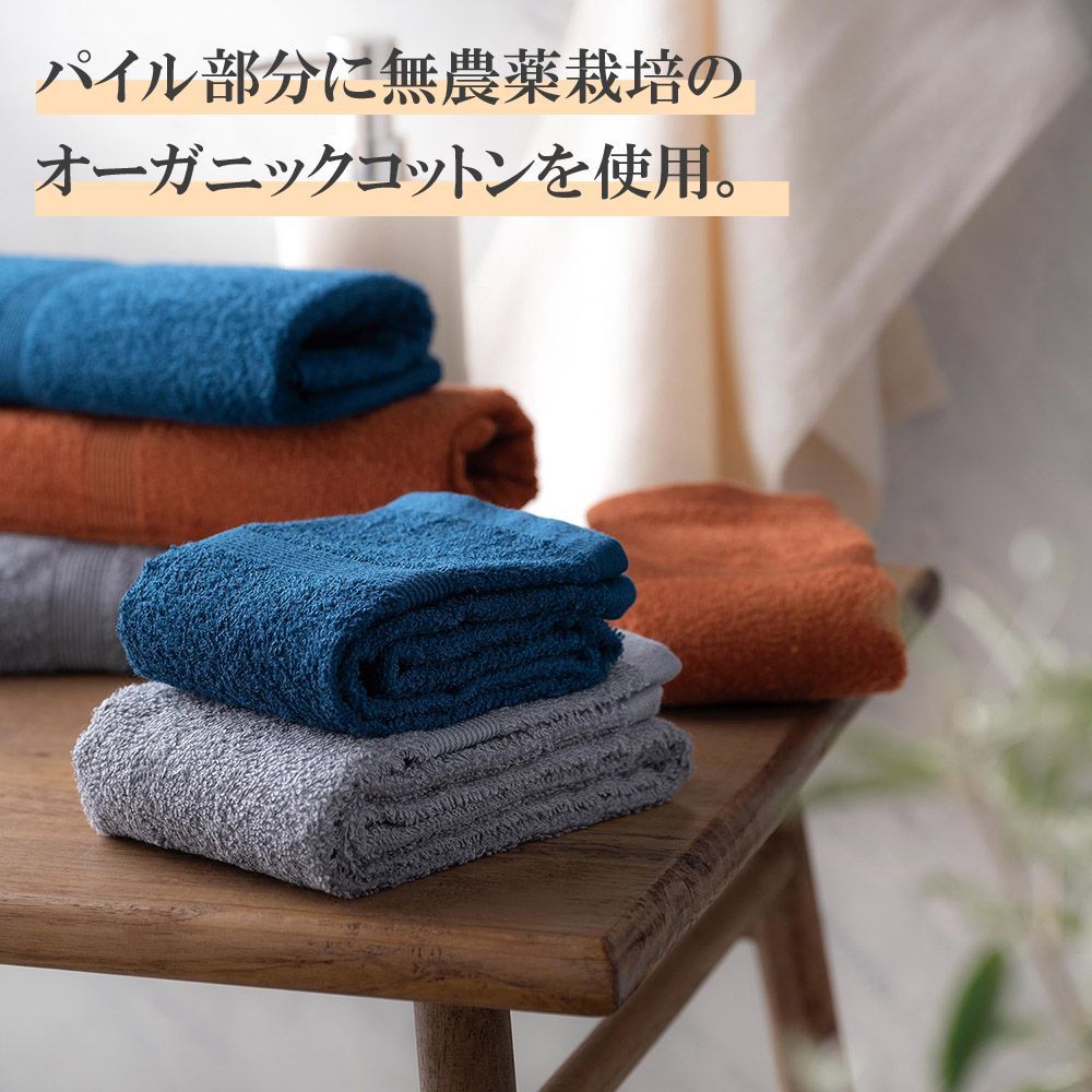最短当日配送】新品未使用／オーガニックコットン 綿毛布2枚セット 潔い