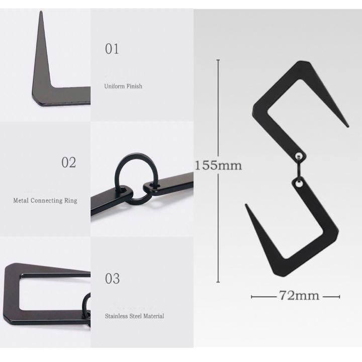 S字フック アイアン アウトドア キャンプ 焚き火 ランタンフック