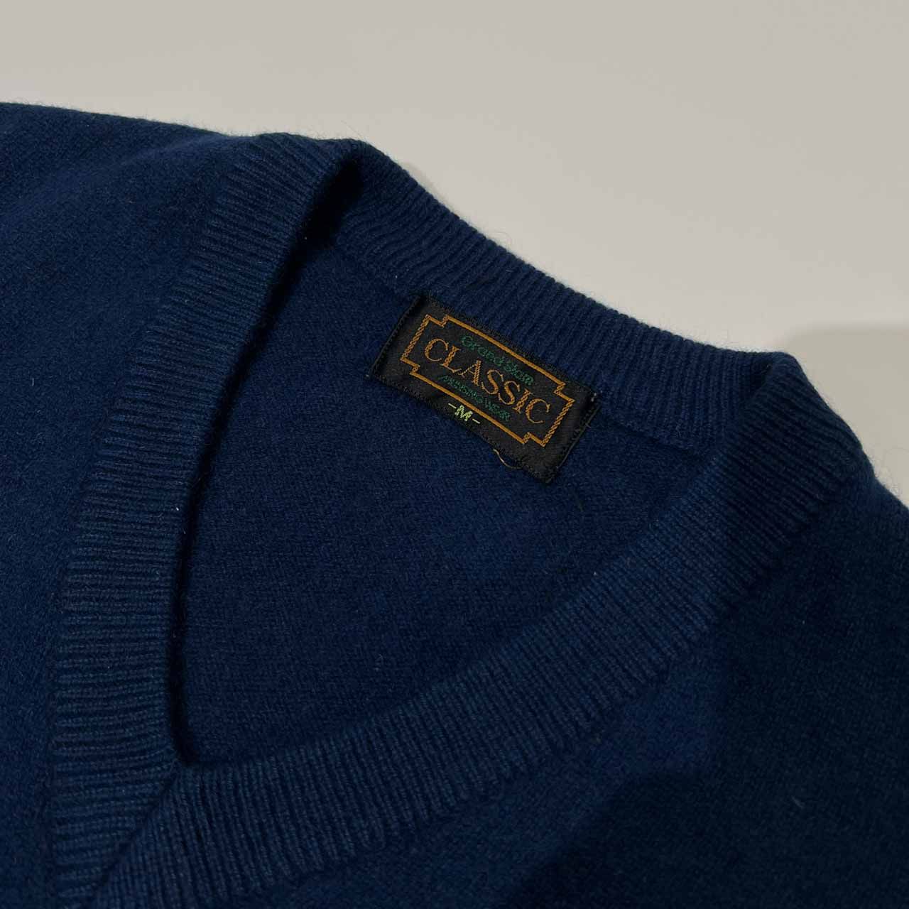 カシミヤ100% Munsingwear マンシング CLASSIC カシミヤ ウールニット 