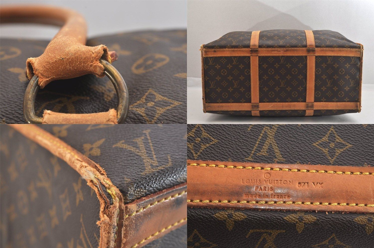 LOUIS VUITTON ルイヴィトン モノグラム サック シャスール 55
