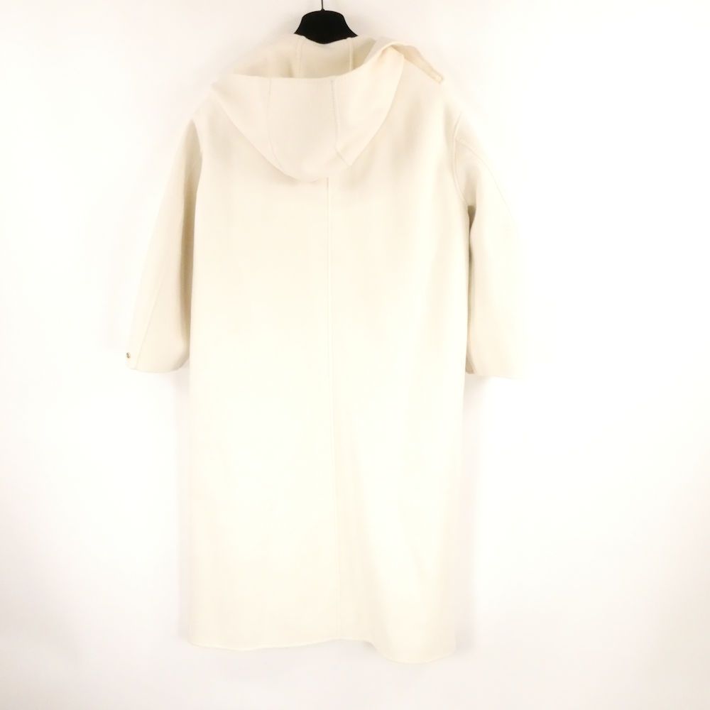 専用☆エブール ebure リュクスメルトンフーテッドロングコート 値下げ エブール リュクスメルトンフーテッドロングコート 値下げエ