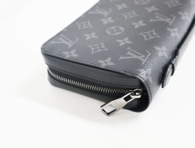 極上美品!ルイヴィトン LOUIS VUITTON モノグラム エクリプス ジッピー  