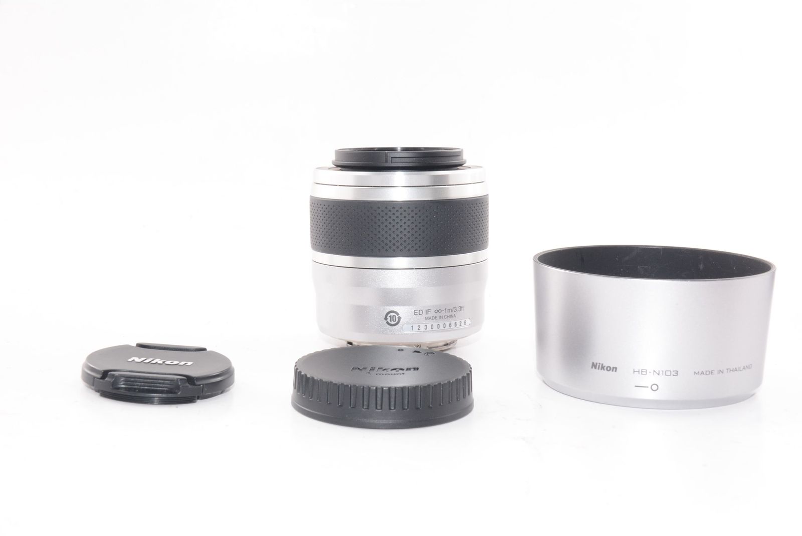 売り切り Nikon 1 NIKKOR VR 30-110mm f3.8-5.6 ホワイト Nikon 1 NIKKOR 30-110mm 3.8-5.6 VR レンズ レンズ(ズーム)