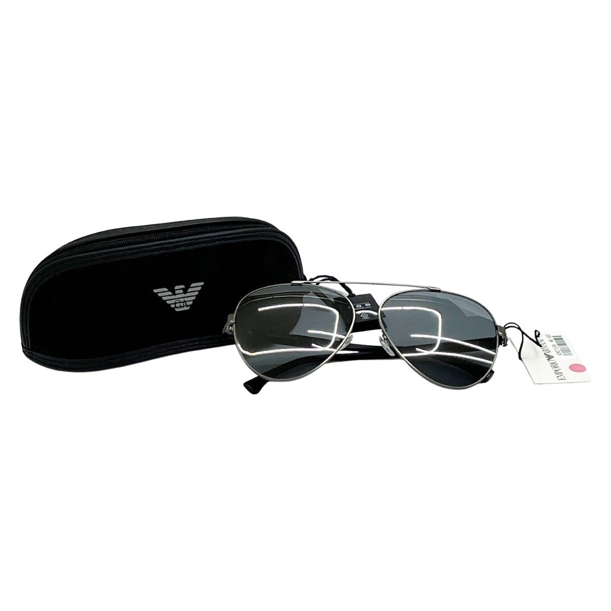 ◆◆EMPORIO ARMANI エンポリオアルマーニ サングラス ケース付 2046D-62-3003 グレー