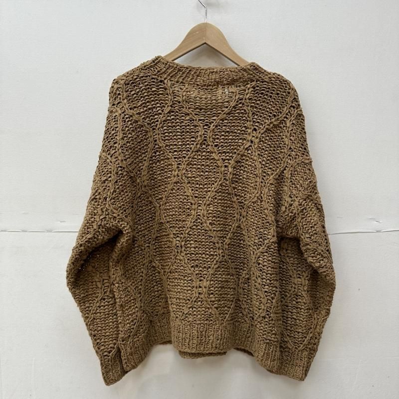 UNUSED 23SS US2336 ハンドメイド ニット Gourd pattern hand-knitted