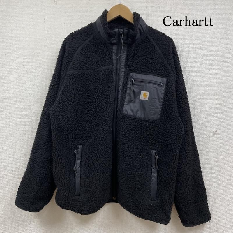 Carhartt カーハート ジャケット 上着 ジャンパー ブルゾン I025120 PRENTIS LINER プレンティスライナー フリース ジャケット ボア フルジップ ロゴ 刺繍