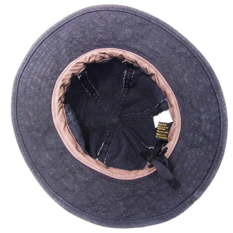 Black Sign ブラックサインBond hat ハット BLACK SIGN/ブラックサイン】2025SS「Black Denim Utility Hat