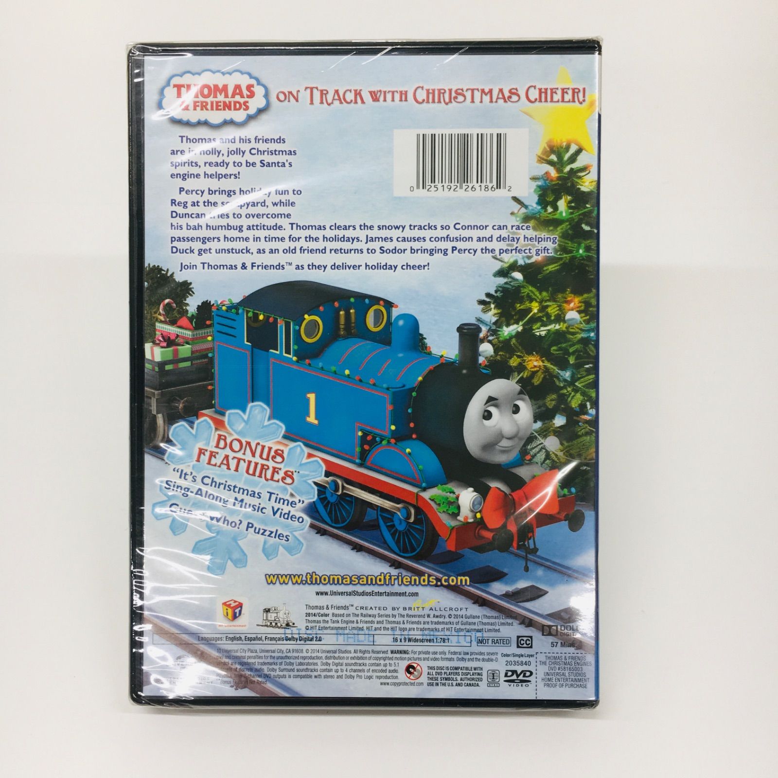トーマス&フレンズ:クリスマスエンジン DVD B1129G - メルカリ トーマス&フレンズ:クリスマスエンジン DVD B1129G - メルカリ