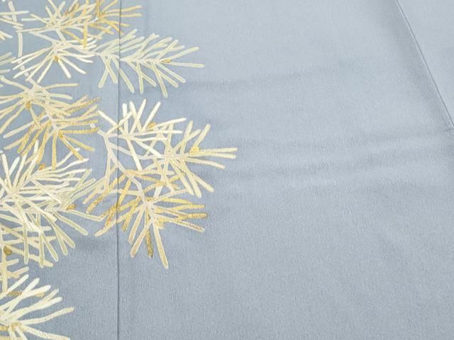 平和屋着物●訪問着　松葉文　金彩　正絹　逸品　CAAS9320th 平和屋着物○訪問着 松葉文 金彩 正絹 逸品 CAAS9320th - メルカリ