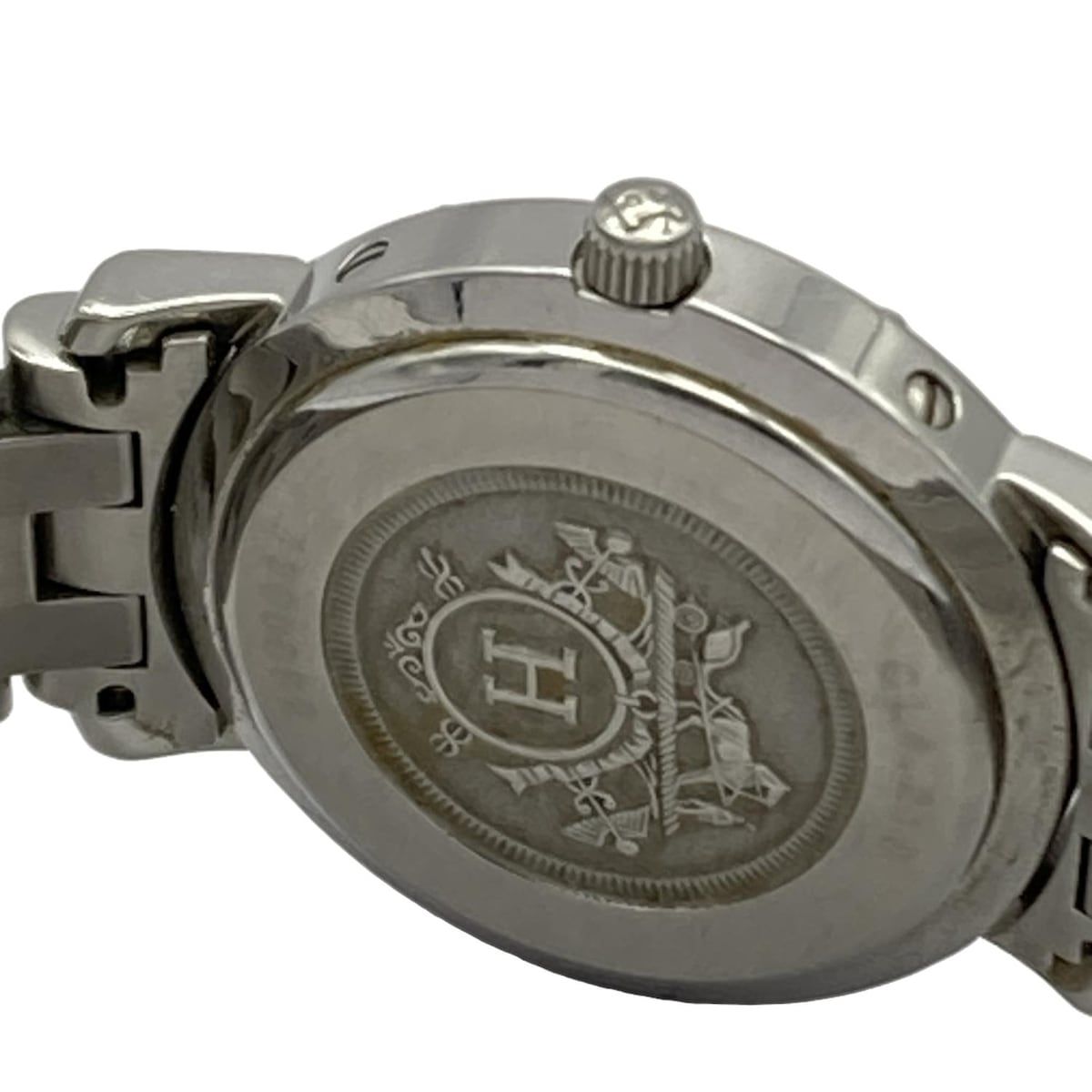HERMES エルメス　クリッパー　黒　腕時計 エルメス(HERMES)エルメス クリッパークロノ 腕時計 時計