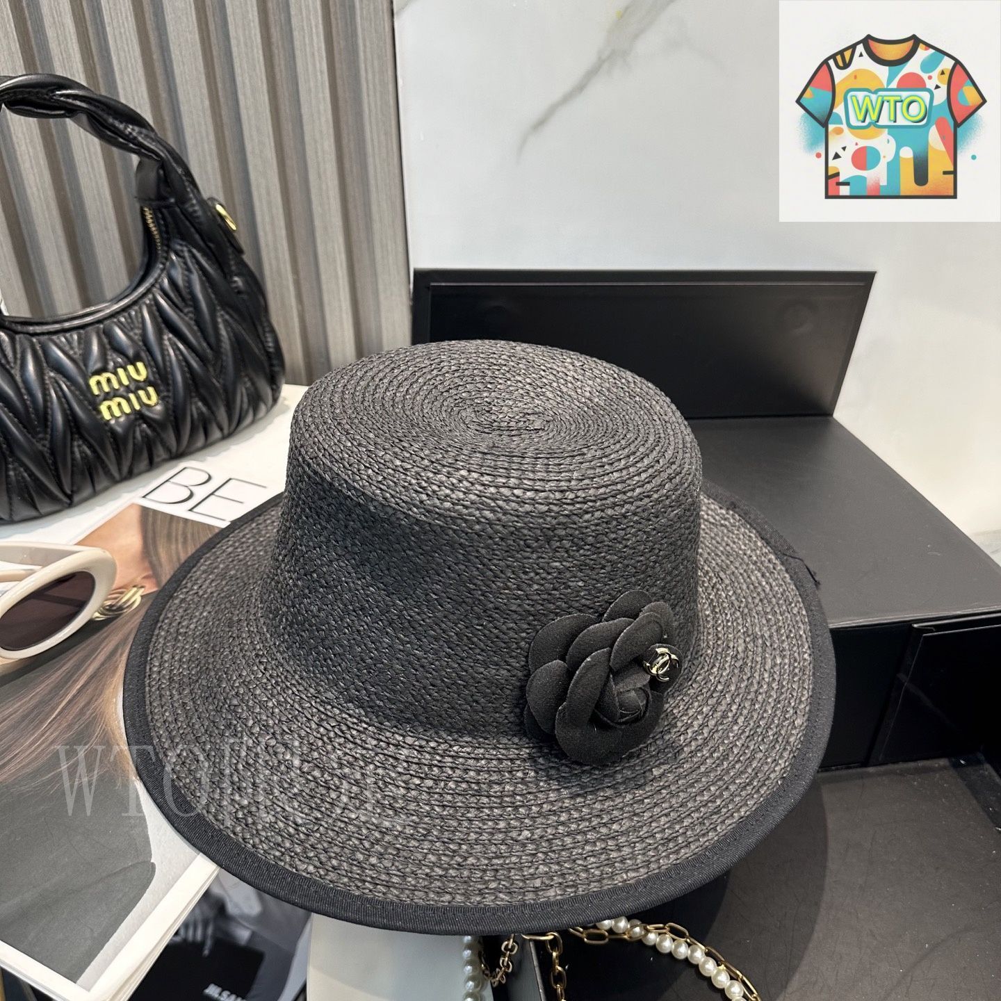 CHANEL☆新作25SS ハット 今日特価】CHANEL 2025 ニューストローハット - メルカリ