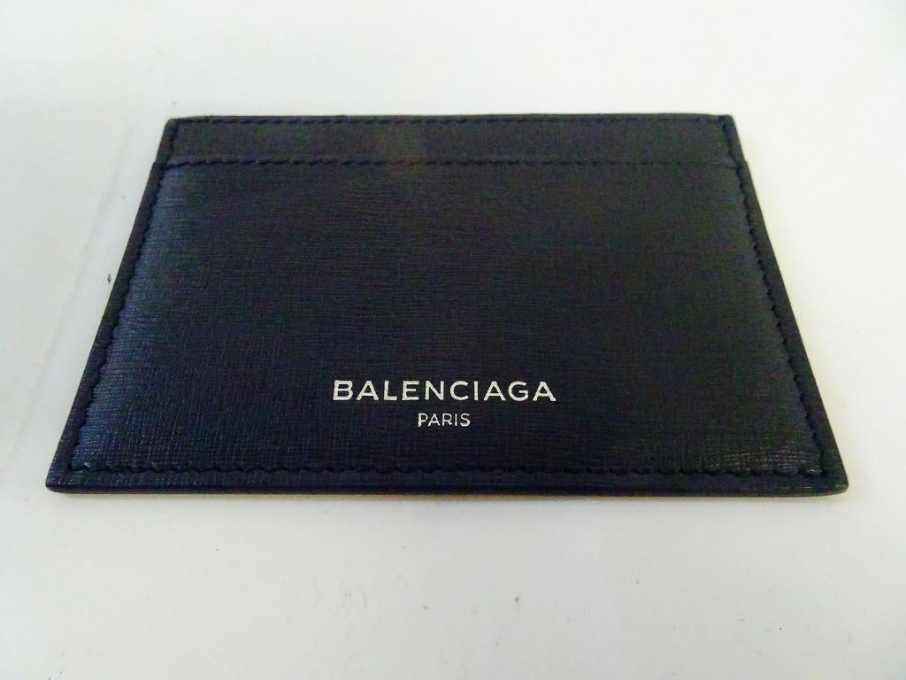 BGB5★バレンシアガ/BALENCIAGA 未使用保管品 カードケース 名刺入れ 定期入れ パスケース 保存袋 392126