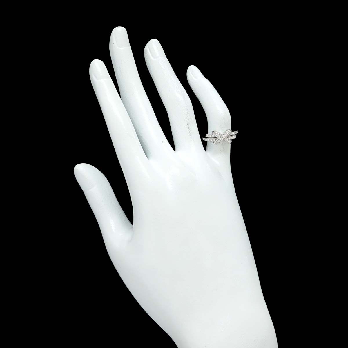 ショーメ CHAUMET ジュ ドゥ リアン #49 リング ダイヤ K18 WG