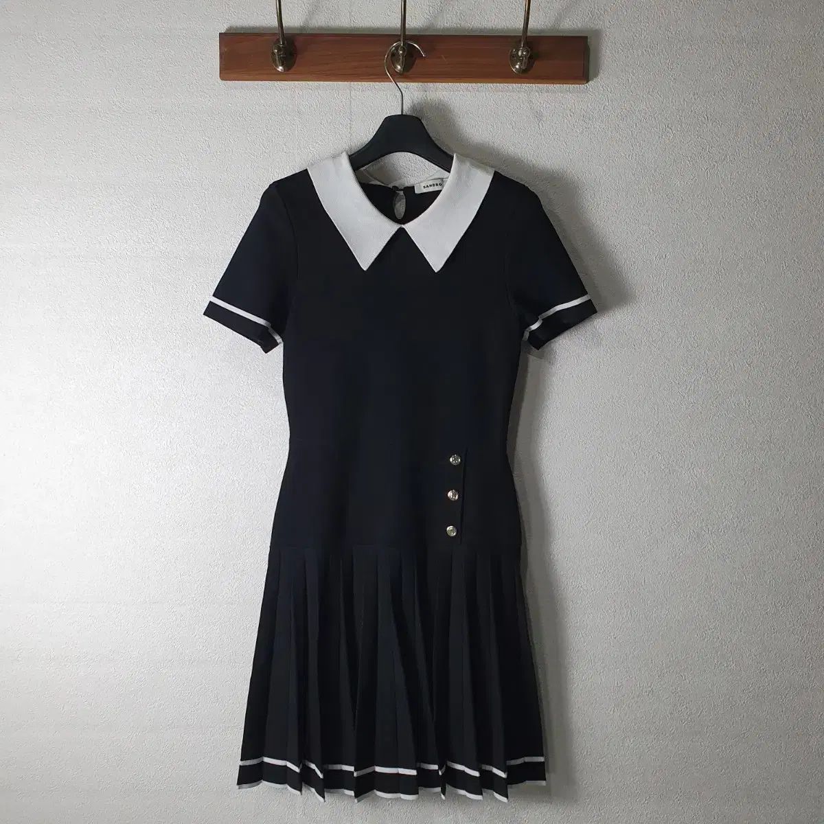 SANDRO サンドロ 2025ss ショート KNITTED ドレス