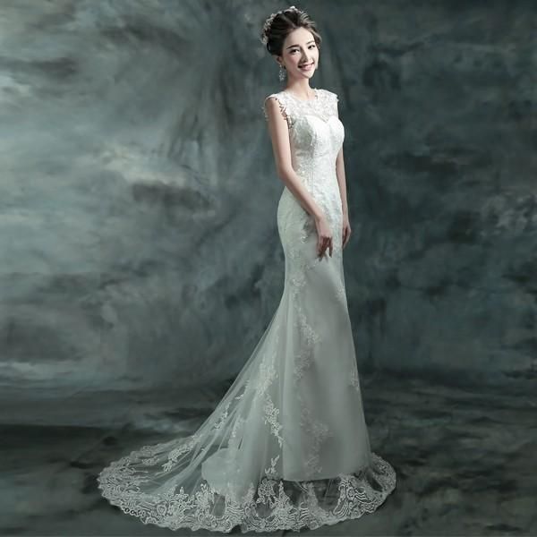 ウェディングドレス 白 マーメイドライン ウエディングドレス 安い 花嫁 ロングドレス 披露宴 マーメイドドレス 二次会 結婚式 ブライダル WP数量 価格926