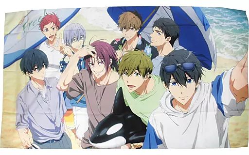 ラスト賞 特大マルチクロス 集合 中古】雑貨 集合 描き下ろしマルチクロス 「タイトーくじ本舗