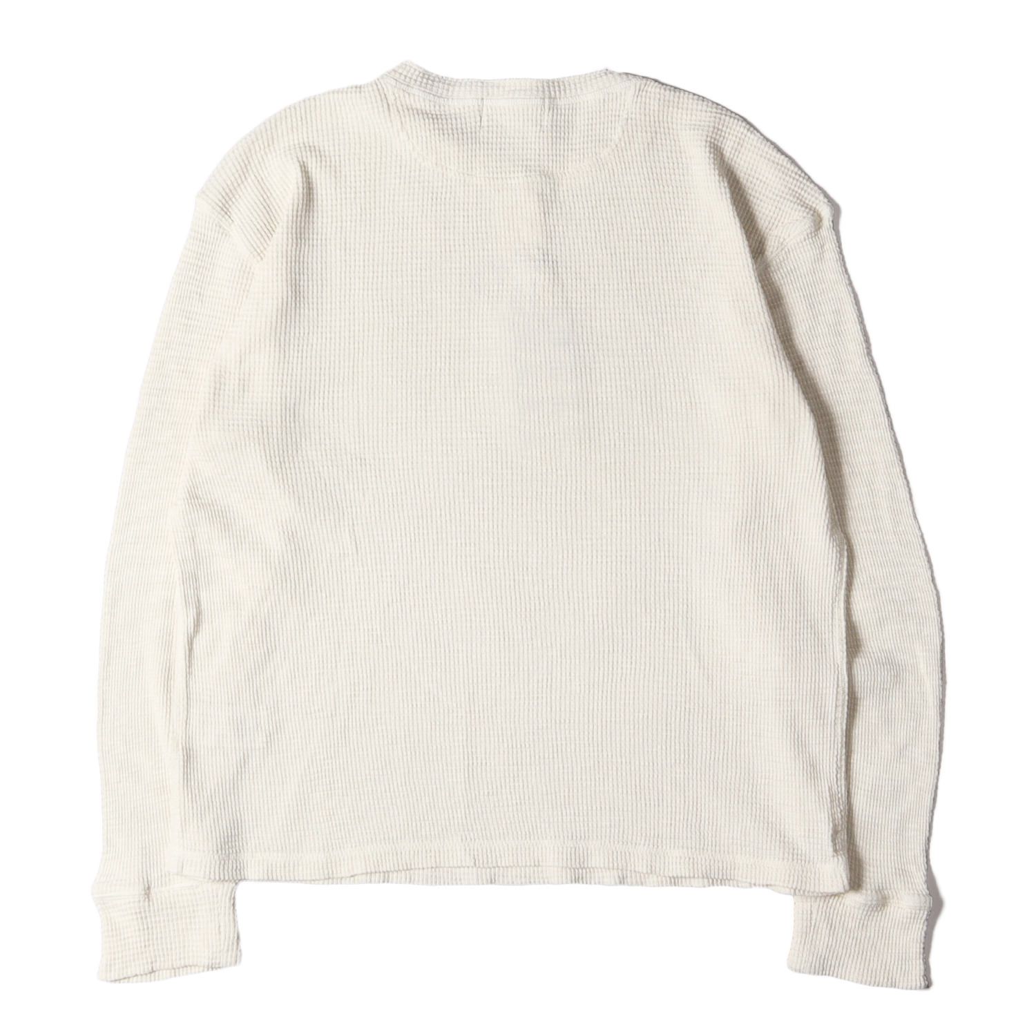 RRL ダブルアールエル ラルフローレン サーマル ヘンリー 長袖Tシャツ