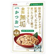 【同梱不可】【96個セット】アイシア 金缶無垢かつお50g