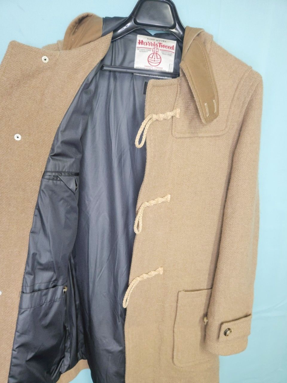 BEAMS+ × Harris Tweed ダッフルコート キャメル Sサイズ