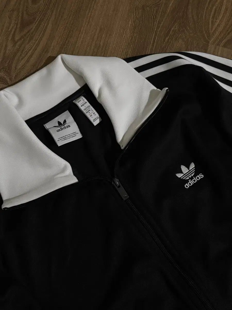 adidas アディダス ジャージ クラシック BECKENBAUER ベッケンバウアー トラック ジャケット L 黒白