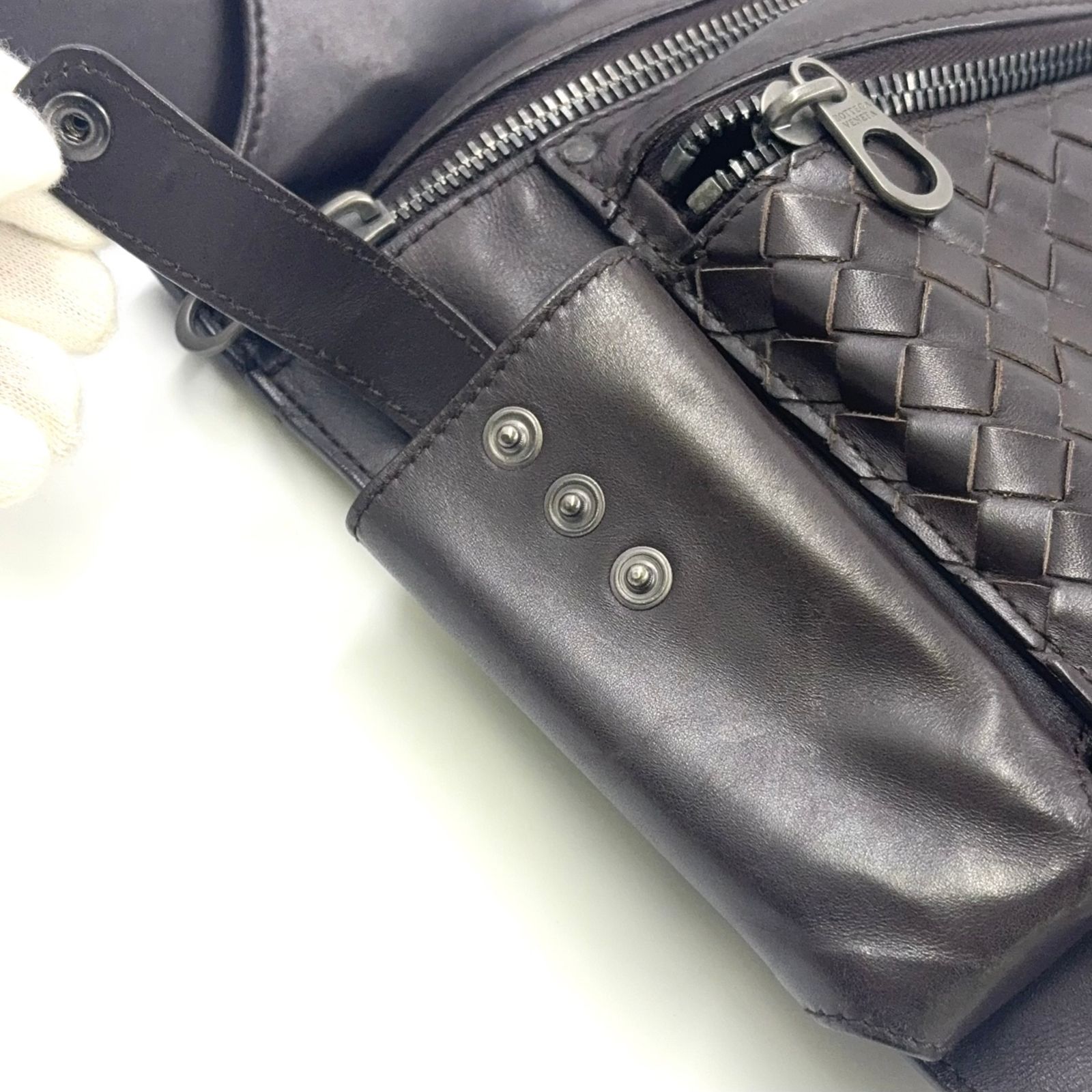 レザー ブラウン