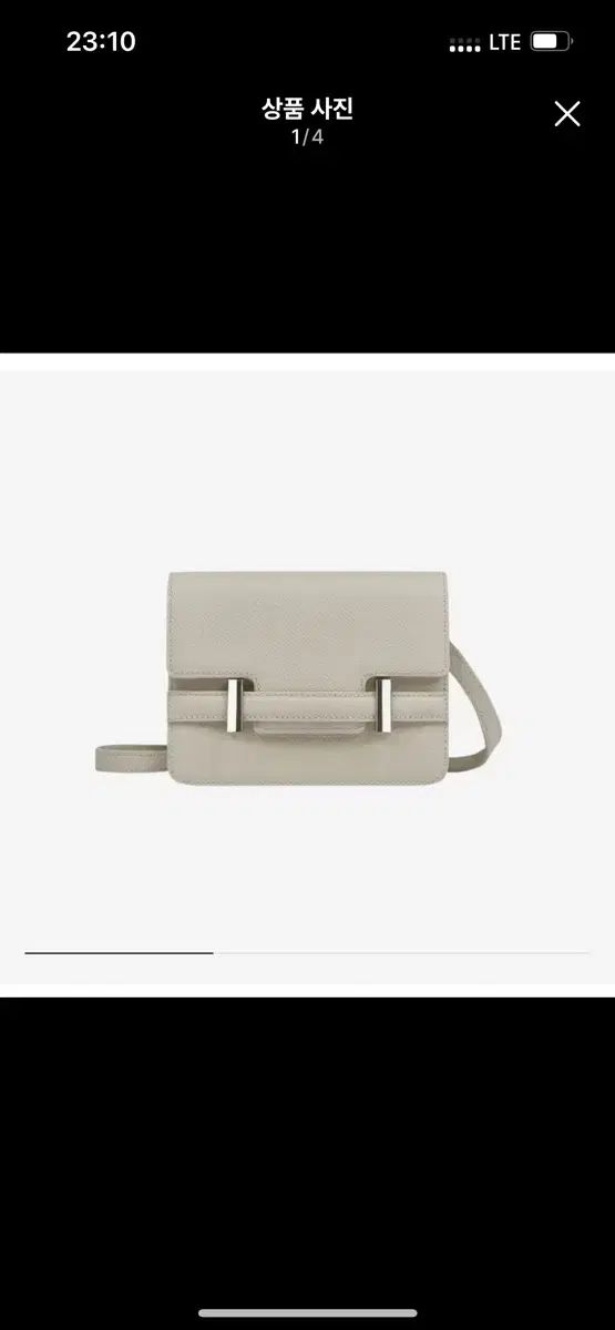 ラプラ ニュー ミニバッグ クリーム